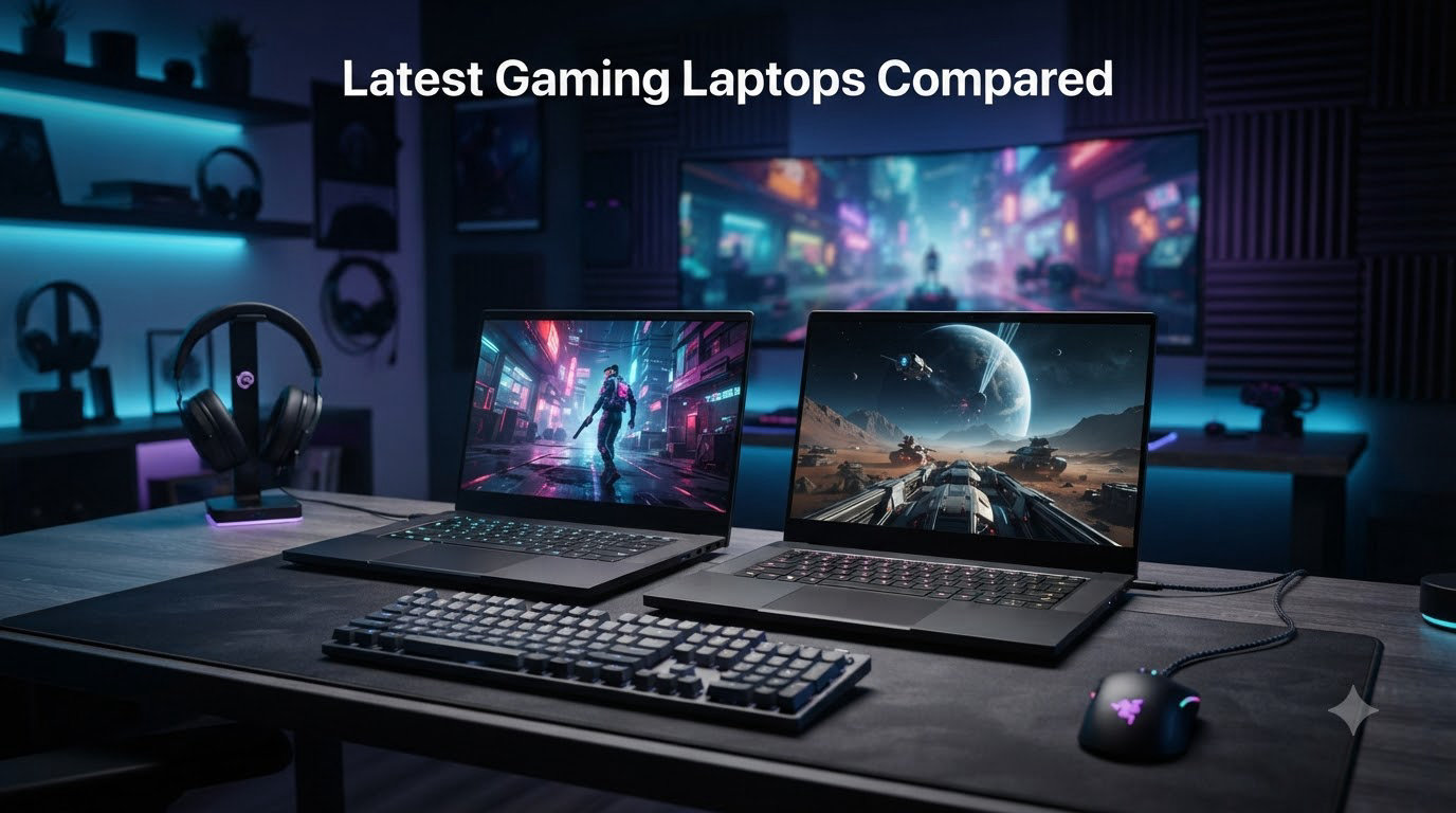 Latest Gaming Laptops Compared