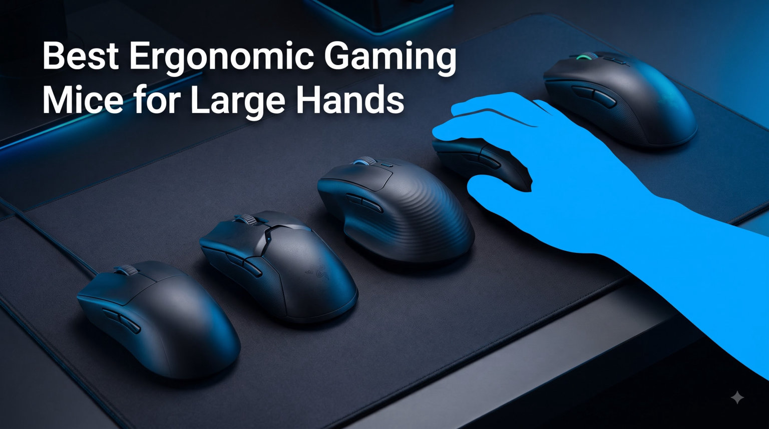 Best Ergonomic Gaming Mice for Large Hands