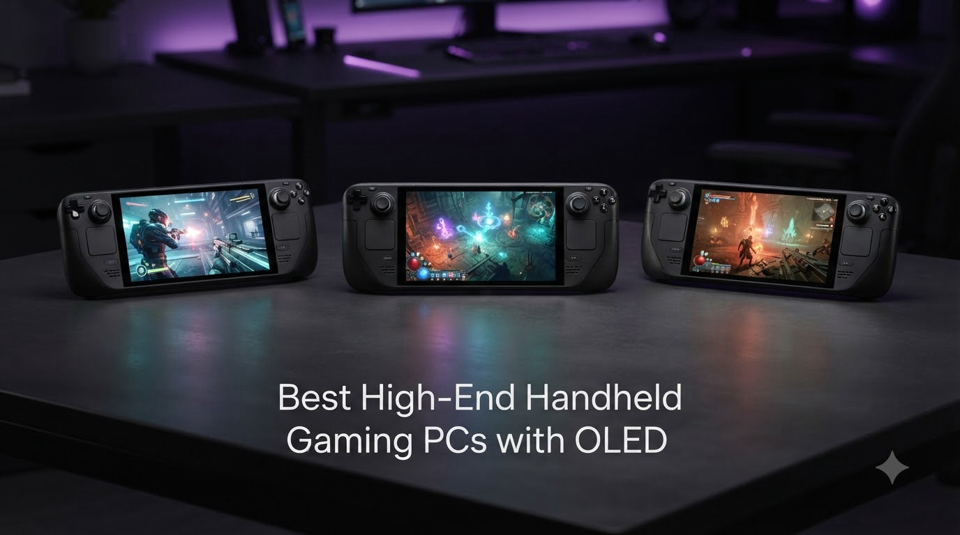 Best High-End Handheld Gaming PCs with OLED