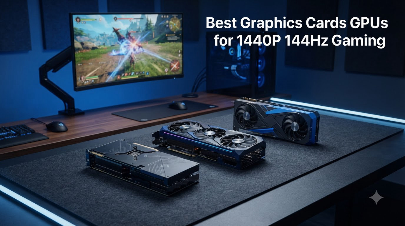 Best Graphics Cards GPUs for 1440P 144Hz Gaming