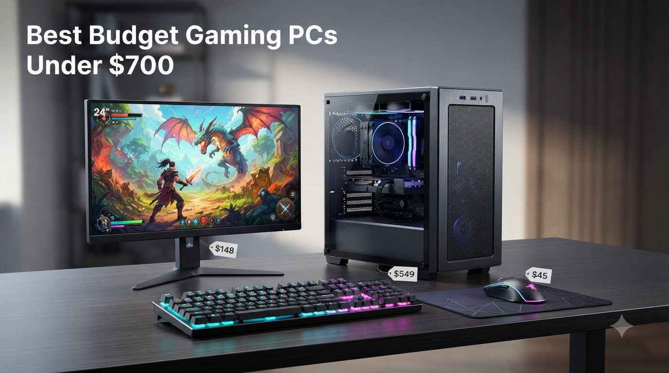Best Budget Gaming PCs Under $700