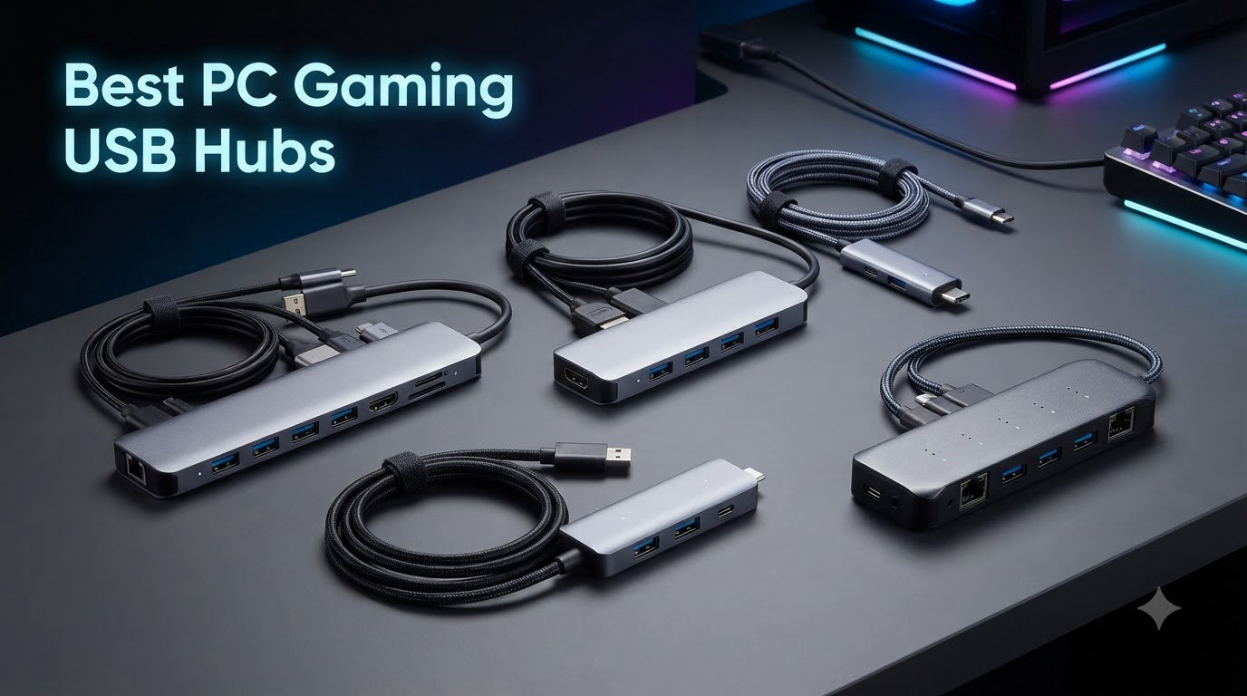Best PC Gaming USB Hubs