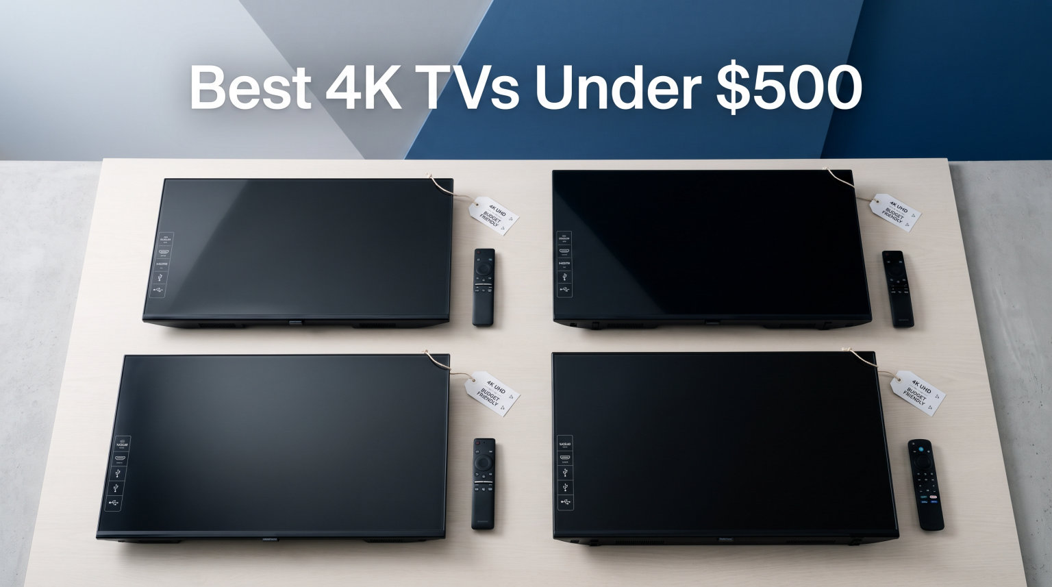 Best 4K TVs Under $500