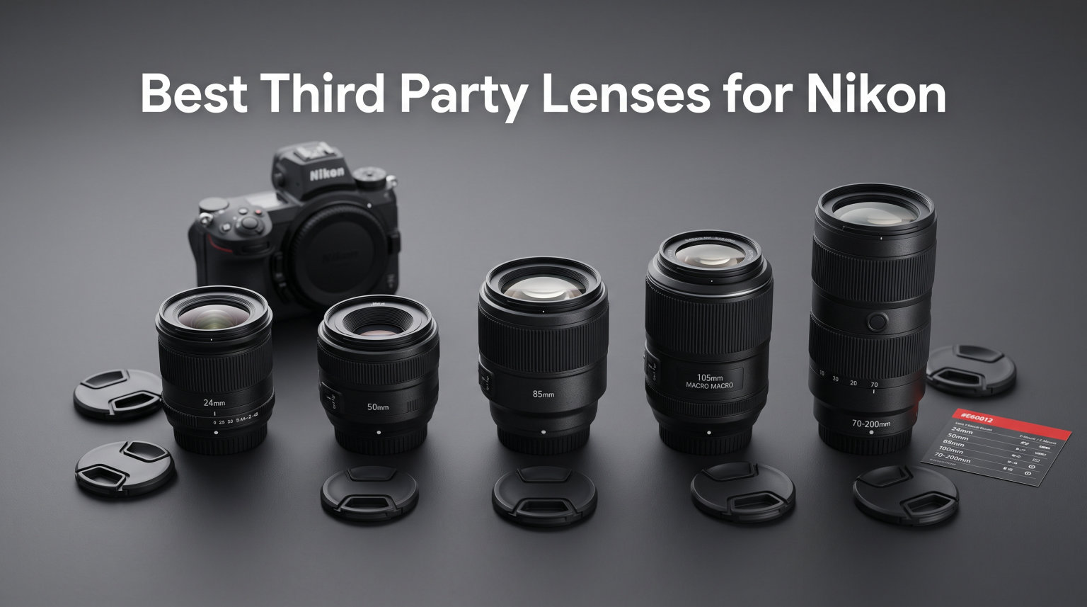 Best Third Party Lenses for Nikon
