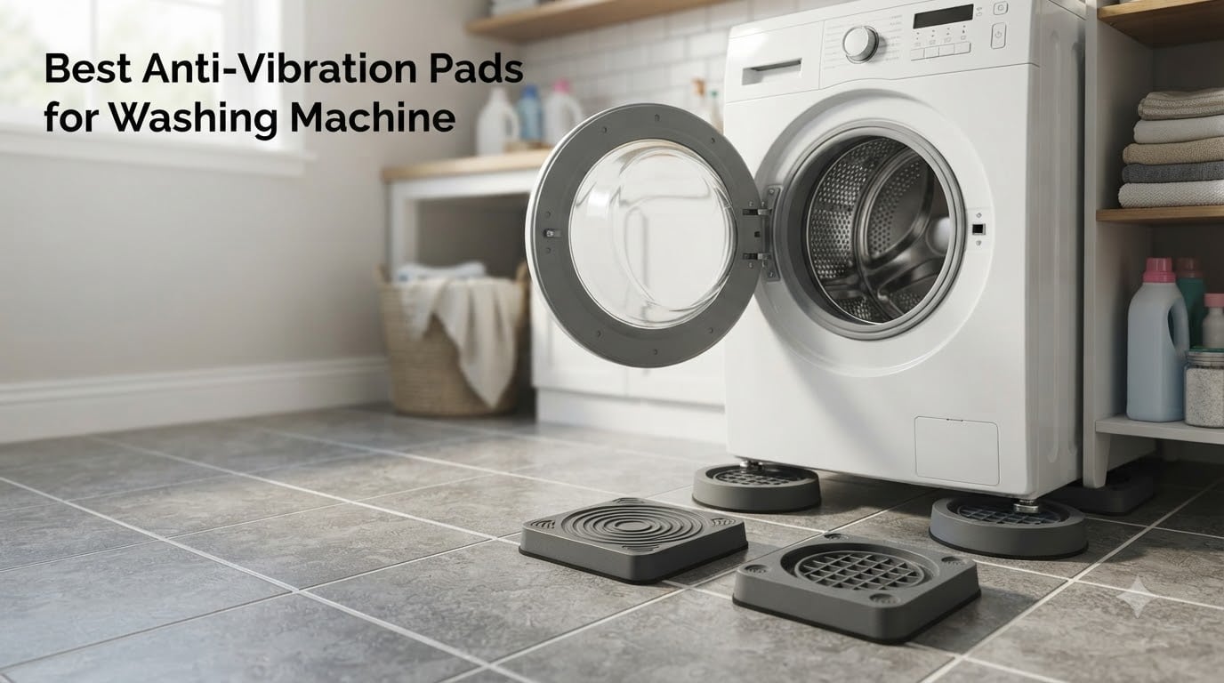 Best Anti-Vibration Pads for Washing Machine