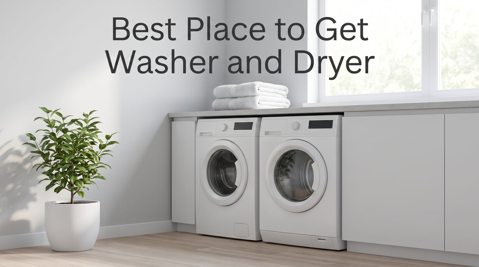 Best Place to Get Washer and Dryer