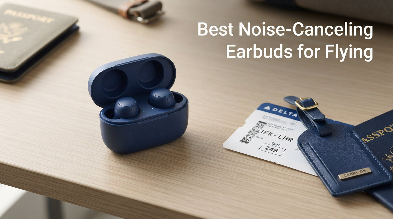 Best Noise-Canceling Earbuds for Flying