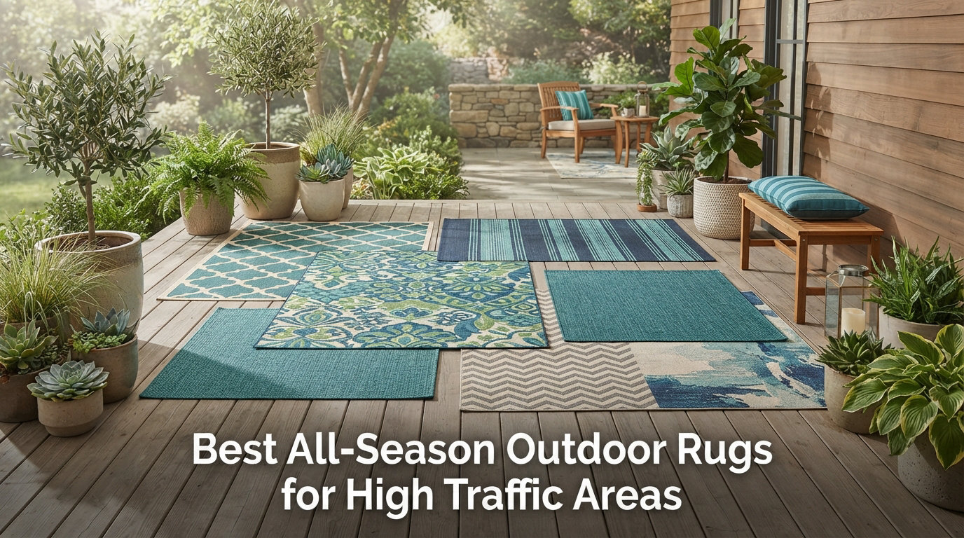 Best All-Season Outdoor Rugs for High Traffic Areas