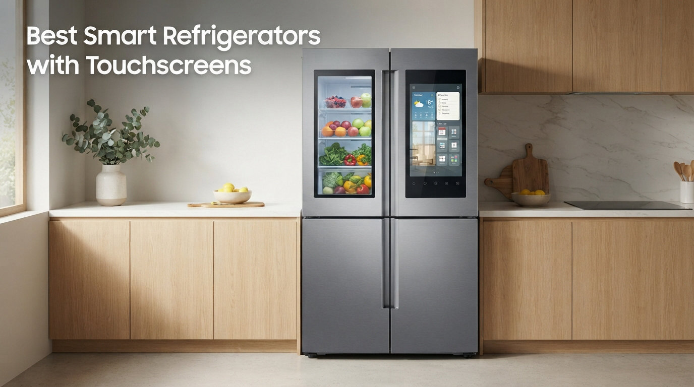 Best Smart Refrigerators with Touchscreens