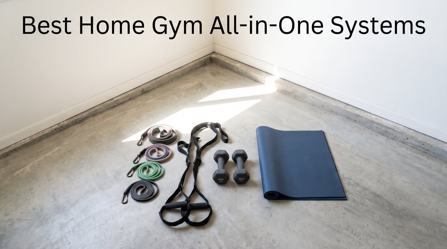 Best Home Gym All-in-One Systems for Limited Space