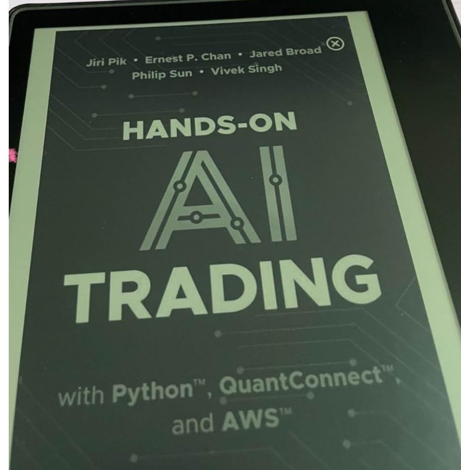Hands-On AI Trading with Python, QuantConnect, and AWS customer photo 1
