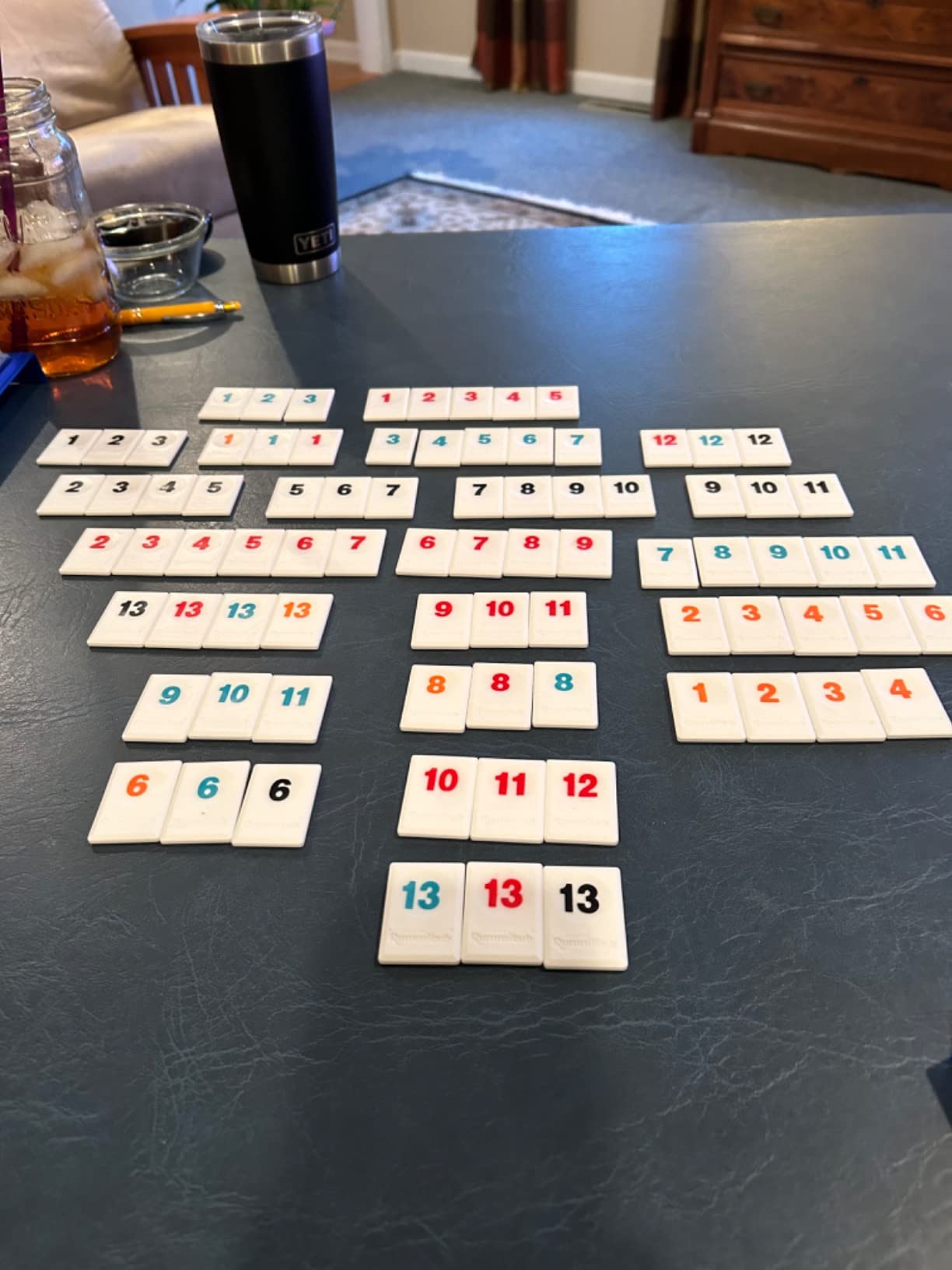 Pressman Rummikub - The Original Rummy Tile Game | Exciting Family Game of Strategy and Luck | Promotes STEM Skills | For Kids, Teens, Adults | 2-4 Players, Ages 8+ customer photo 2