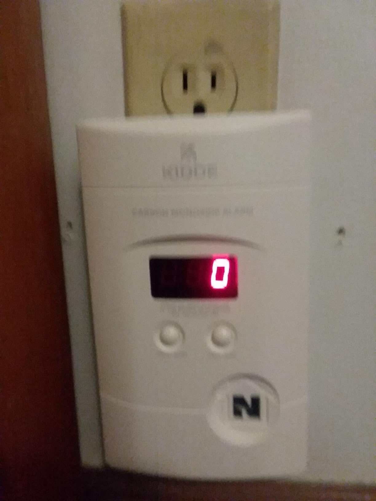 Kidde Carbon Monoxide Detector, Plug-In with 9V Battery Backup, Digital Display, 85 dB Alarm, LED Status Light Indicators, 3rd Edition customer photo 1