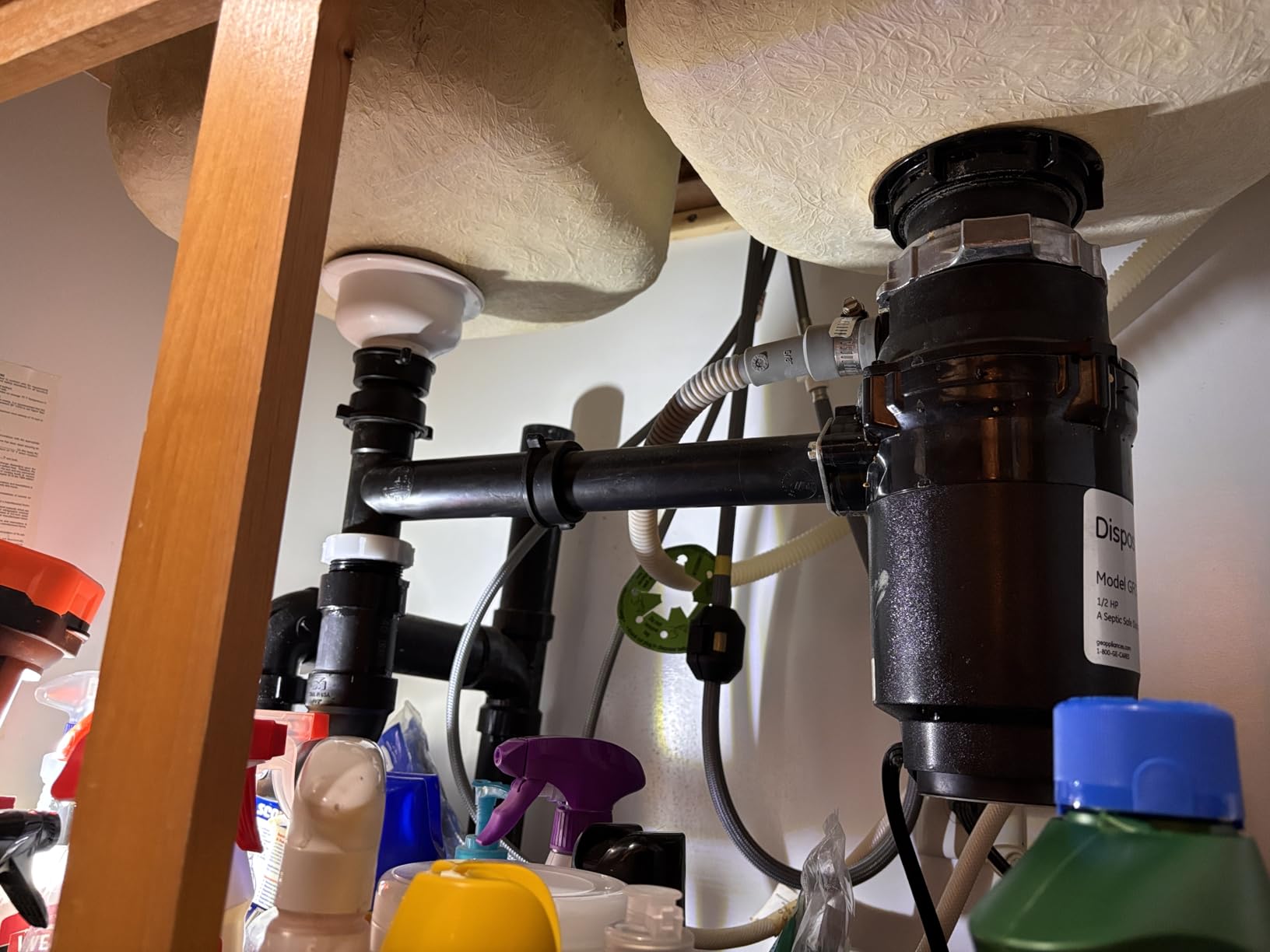 InSinkErator Badger 5 Garbage Disposal, Badger Series 1/2 HP Continuous Feed Food Waste Disposer customer photo 2