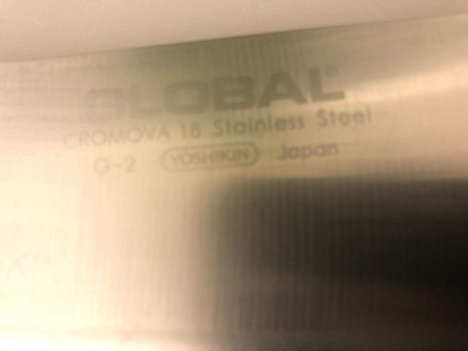 Global - 8 inch, 20cm Chef's Knife,Silver customer photo 1