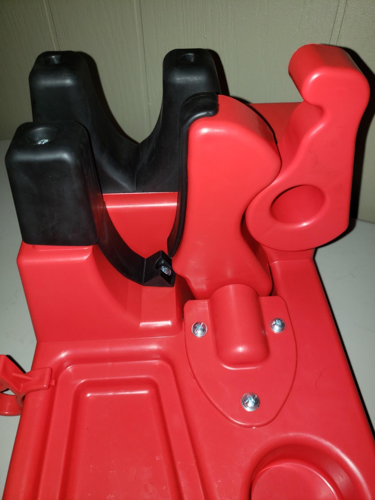 MTM GV30 Gun Vise for Gunsmithing work and Cleaning Kit, Free Standing, 11 Compartments, USA Made, Red customer photo 1