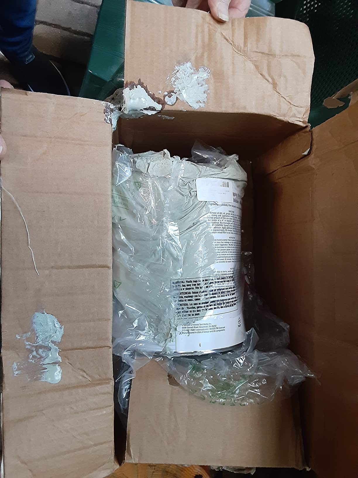 Evercoat Lite Weight Body Filler - Clog-Free Body Filler for Aluminum, Fiberglass & More - 128 Fl Oz customer photo 2