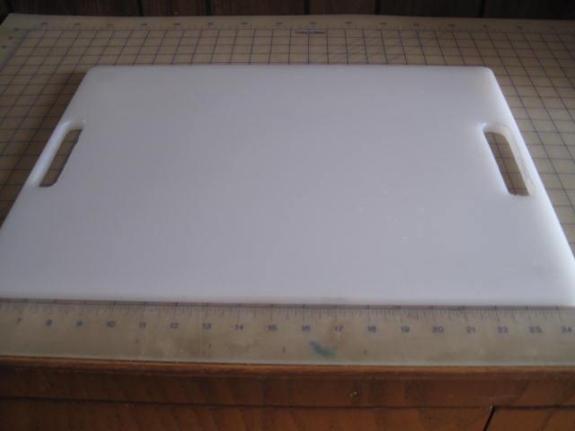 Winco Cutting Board, 18 by 24 by 1/2-Inch, White, 18