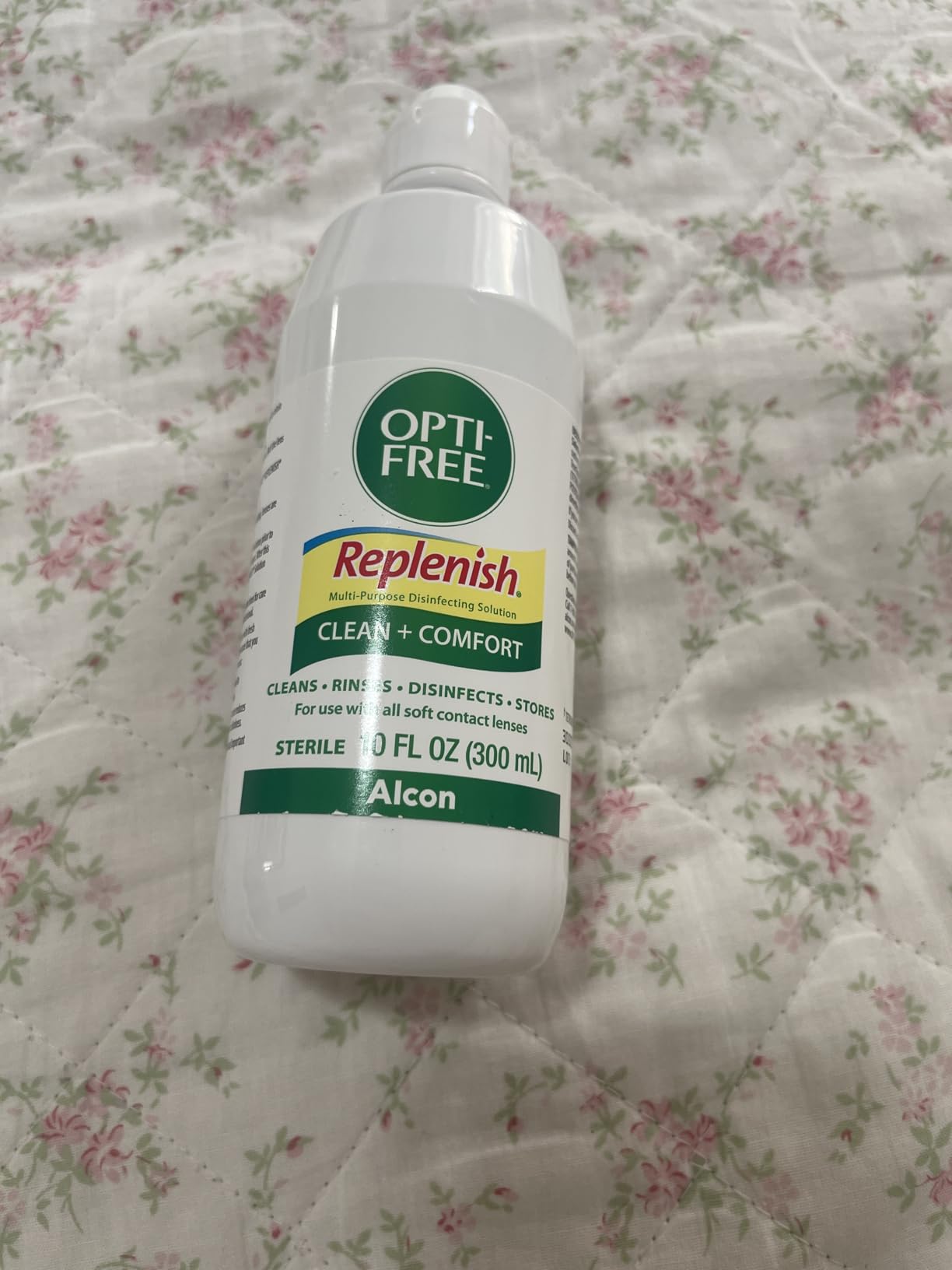 OPTI-FREE Replenish Multi-Purpose Contact Lens Solution (10 Oz, Pack of 2) customer photo 1