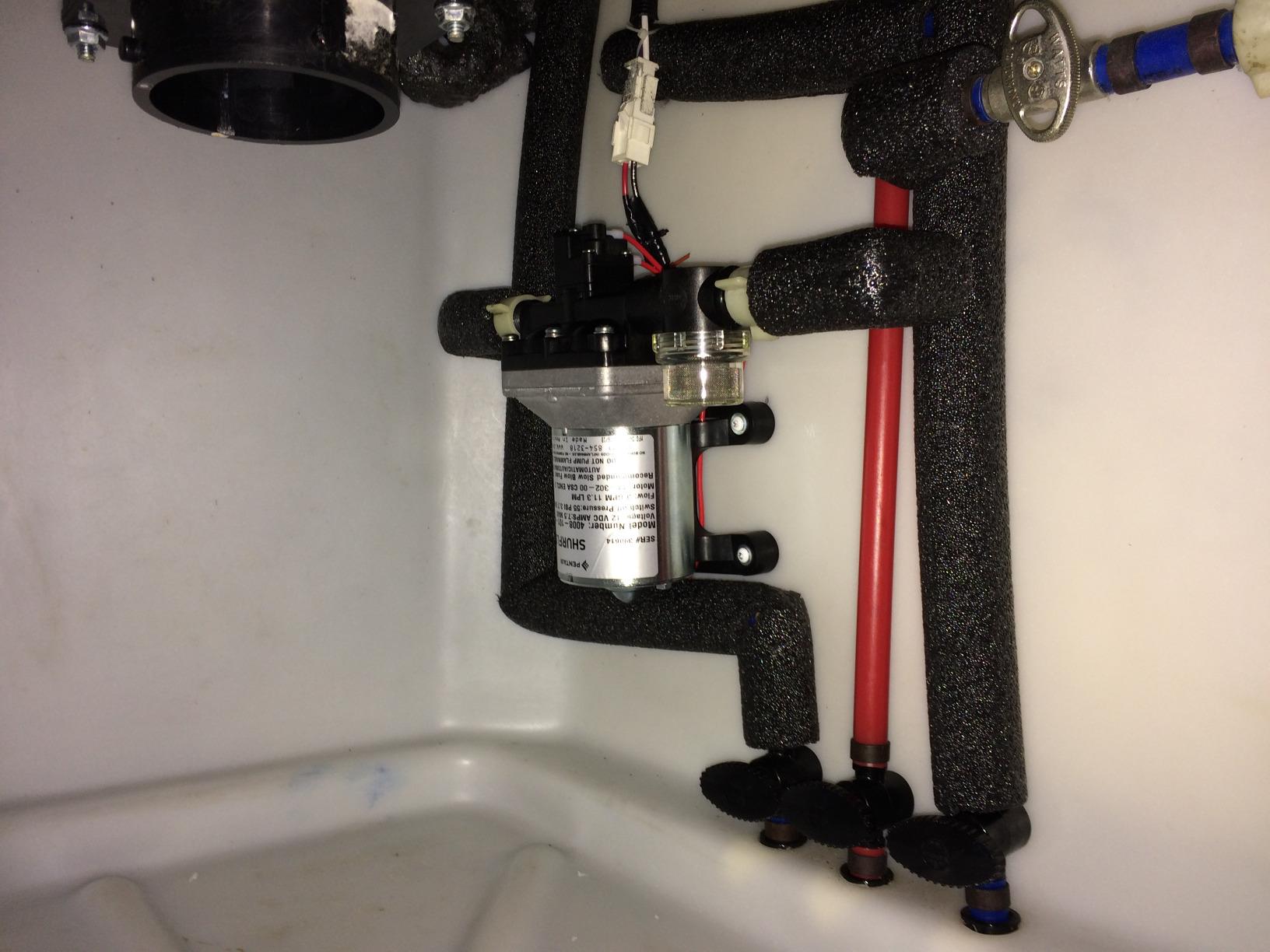 PENTAIR SHURFLO Revolution 4008-101-E65 RV Fresh Water Pump 12V 3.0 GPM 55 PSI Quiet Automatic Demand Diaphragm By-Pass Pump customer photo 2