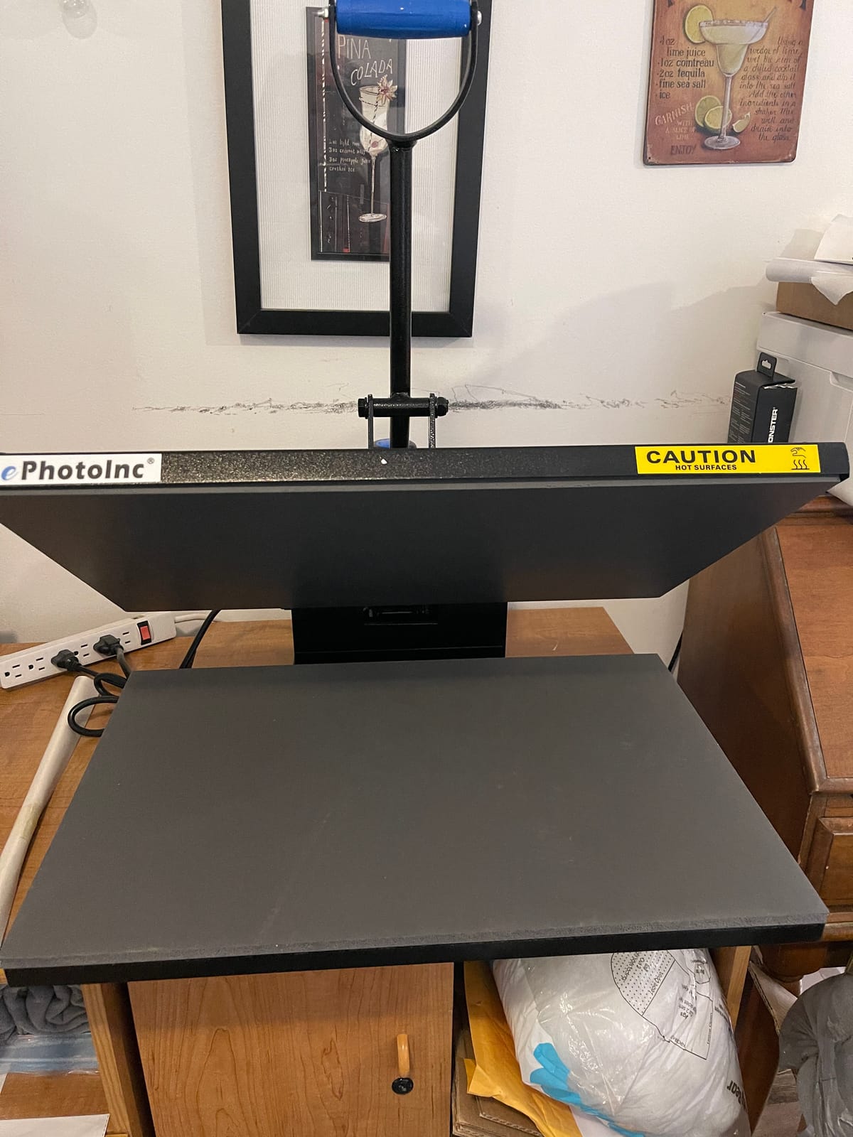 ePhotoInc 16 X 24 Large Heat Press Machine for Sublimation, T-Shirt Printing, and Screen Transfer customer photo 2