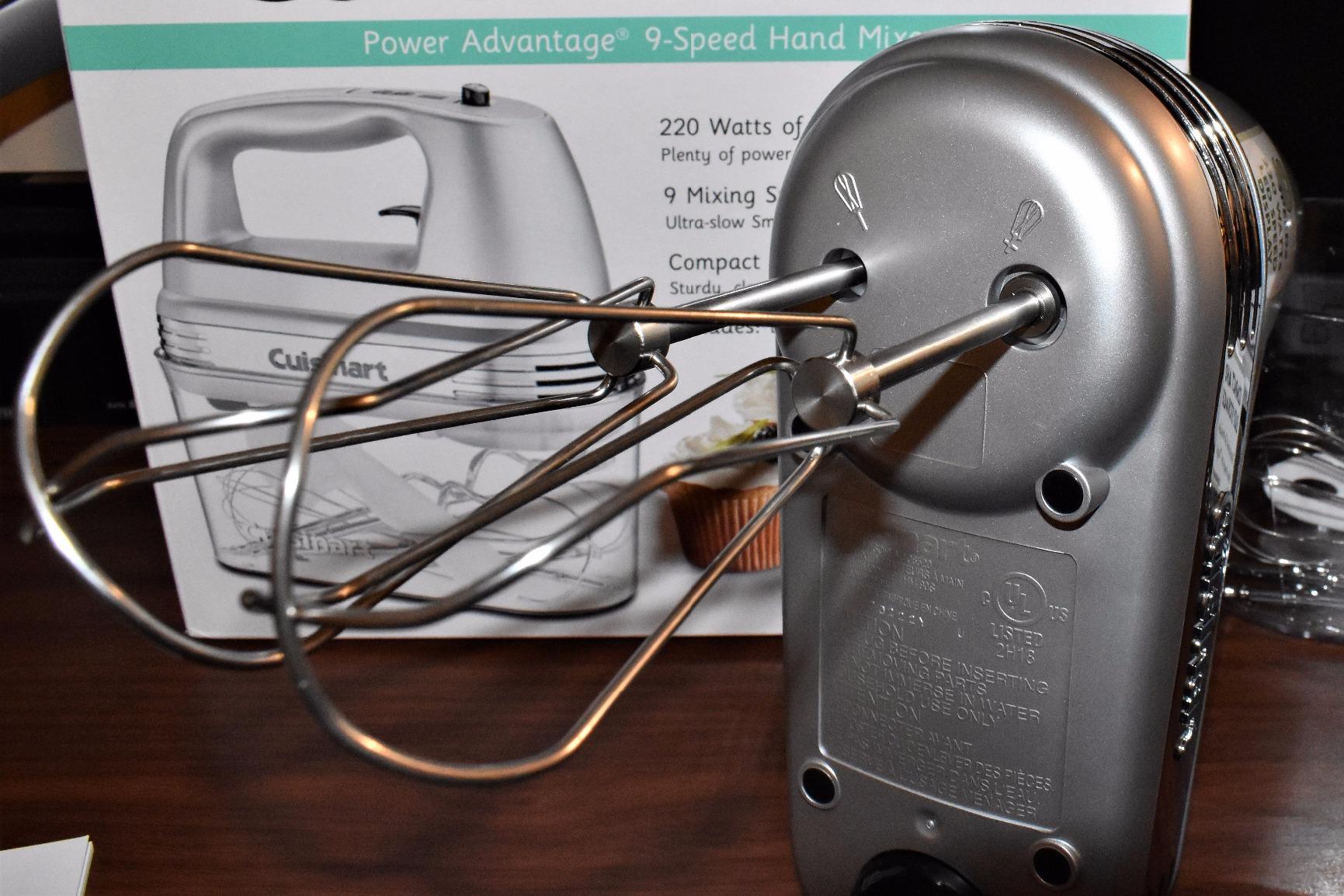 Cuisinart Electric Hand Mixer, 9 Speeds, Extra Long Beaters, 220W customer photo 2