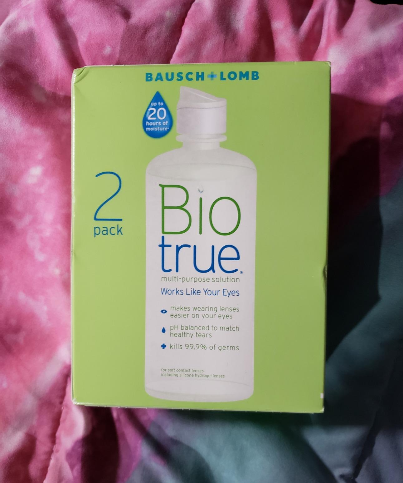 Biotrue Multi-Purpose Contact Lens Solution with Case, 10 Fl oz 2-Pack customer photo 1