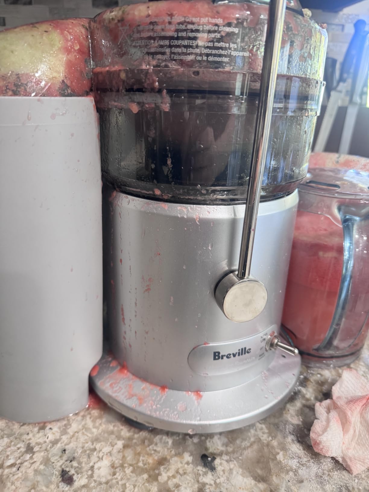 Breville JE98XL Juice Fountain Plus, Silver customer photo 1