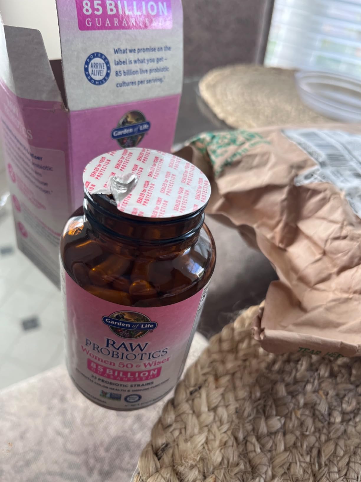 Garden of Life Raw Probiotics Women 50+, 85 Billion CFU, 1 Month Supply customer photo 1