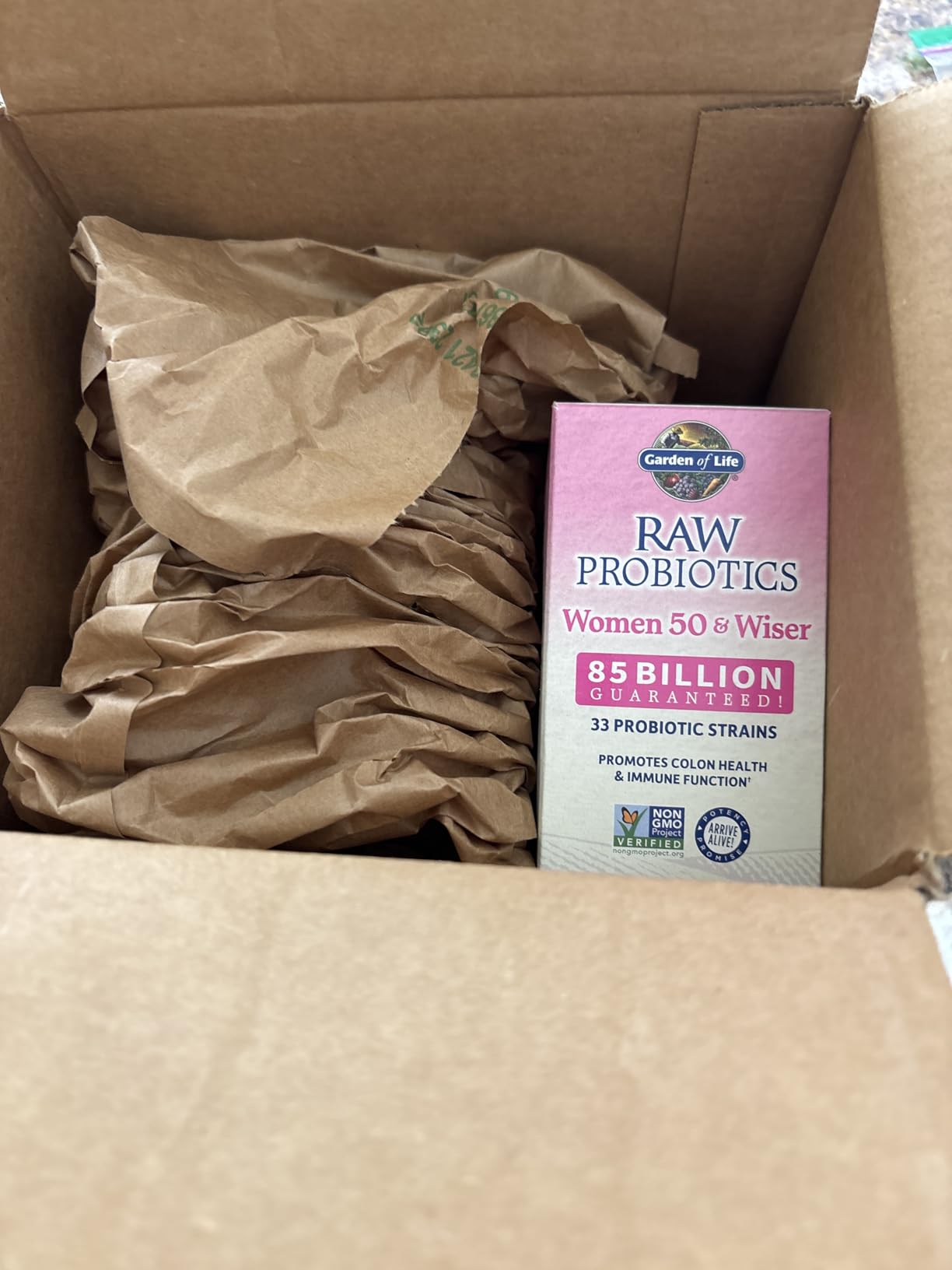 Garden of Life Raw Probiotics Women 50+, 85 Billion CFU, 1 Month Supply customer photo 2