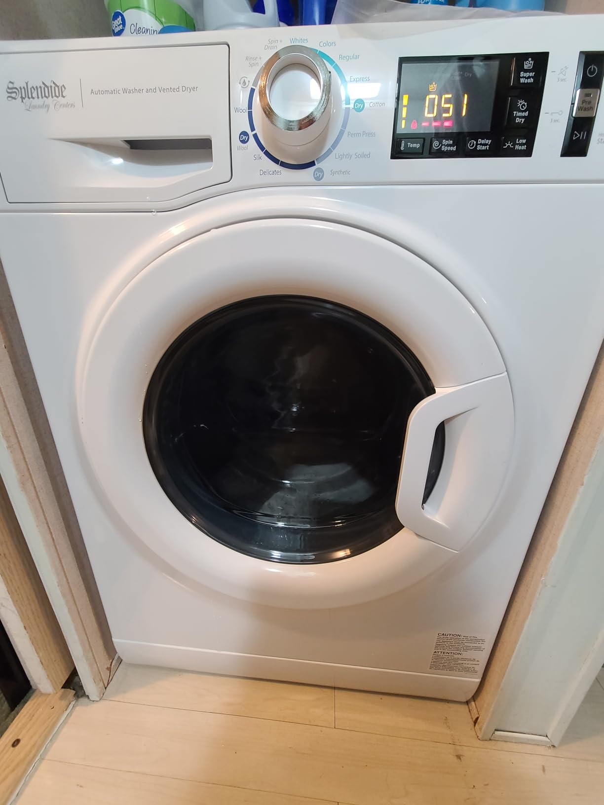 Westland WDV2200XCD Washer/dryer Vented White Splendid customer photo 1