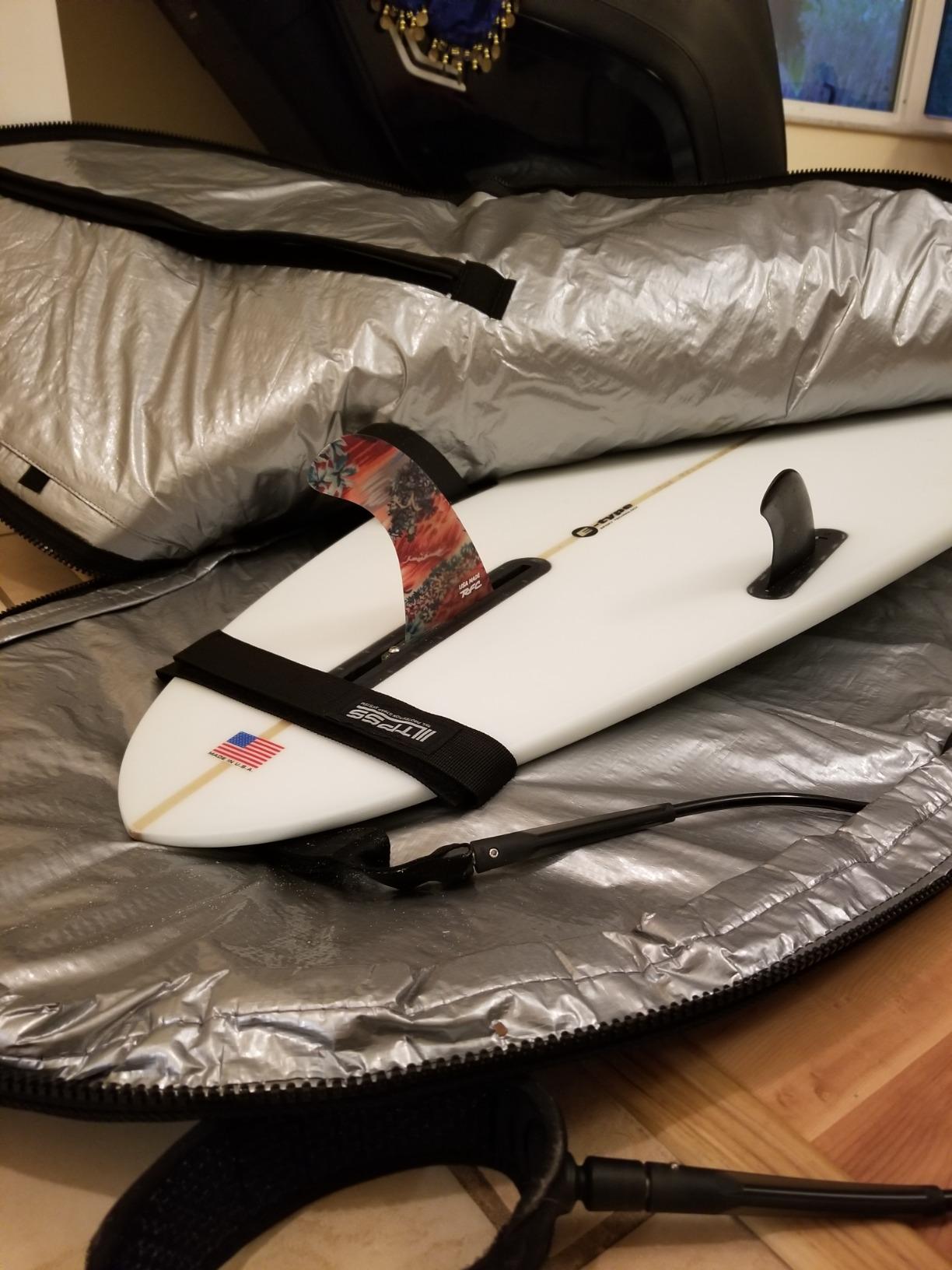 Curve Surfboard Travel Board Bag Longboard Single 7'6, 8'2, 8'8, 9'2, 9'6,10'2, 10'8, 11'2, 12'2 with 20mm Foam customer photo 1