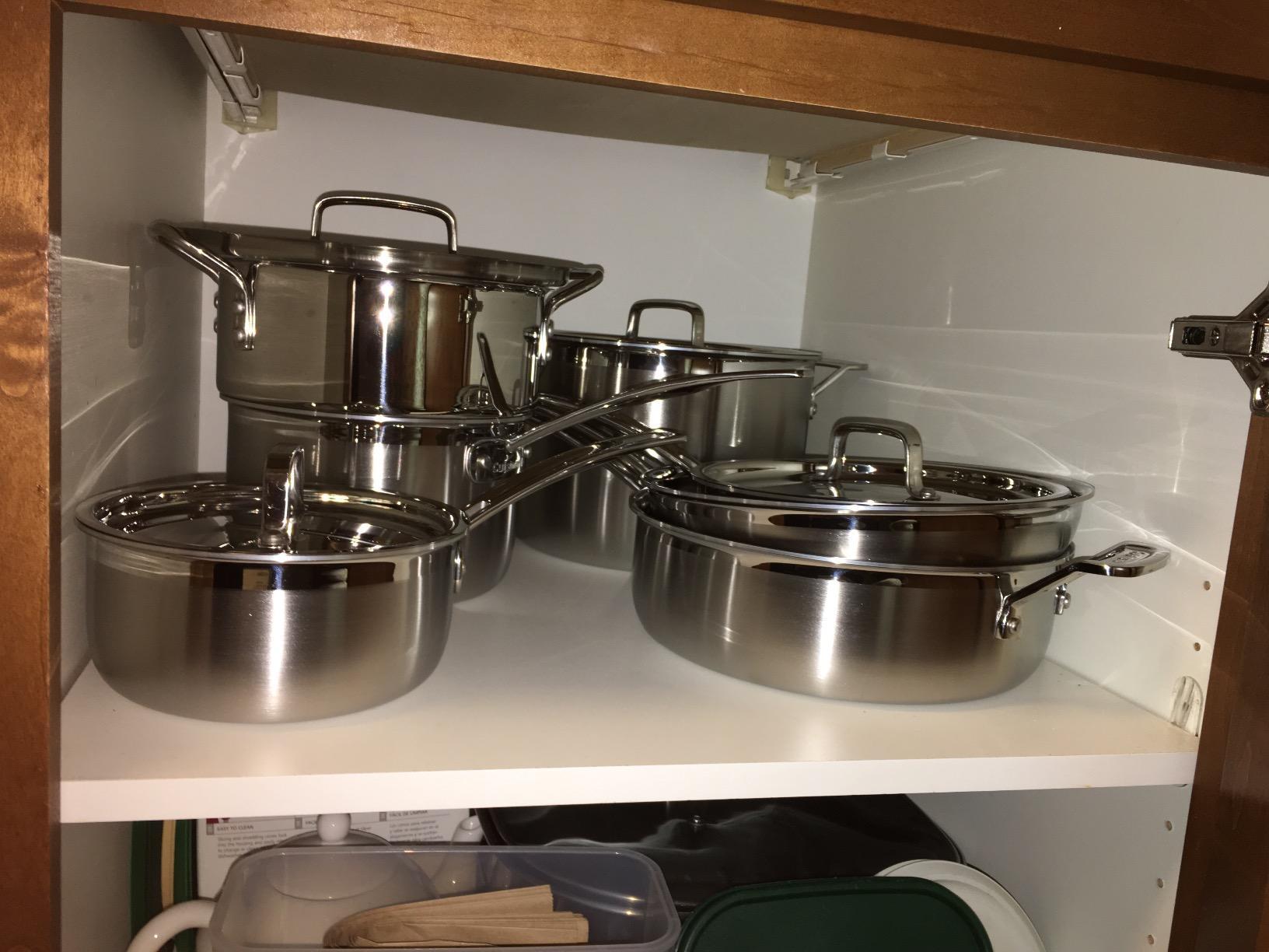 Cuisinart Stainless Steel Pots and Pans Set, Induction Compatible, 12 pc customer photo 1