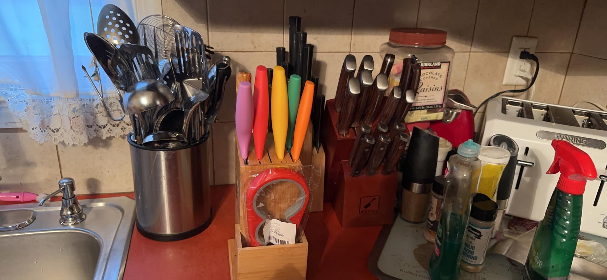 Cuisinart C55-01-12PCKS Collection 12-Piece Knife, Multicolor Advantage-Cutlery-Set, Multi-colored customer photo 1
