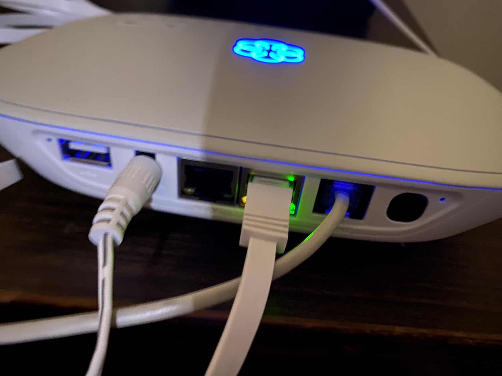 Ooma Telo VoIP Free Internet Home Phone Service: Black customer photo 2