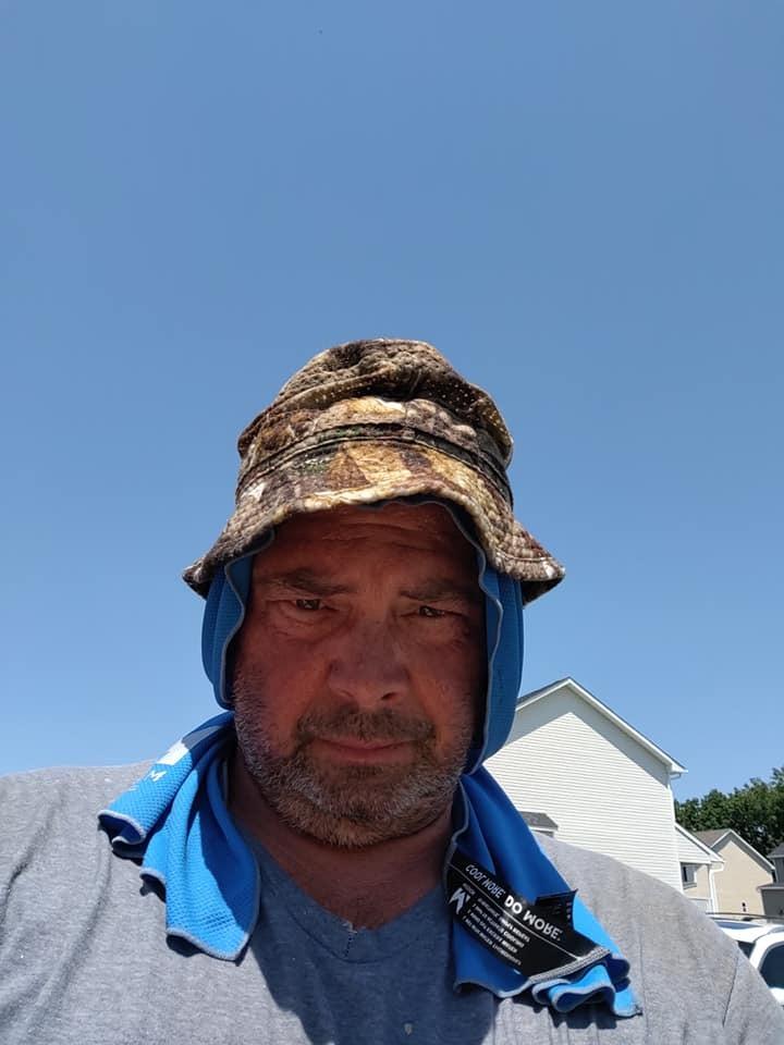 MISSION Cooling Hoodie Towel, Evaporative Cool Technology, Cools Instantly When Wet, UPF 50 Sun Protection, Contours Your Head to Stay in Place, Great for Sports, Fitness, Gym customer photo 2