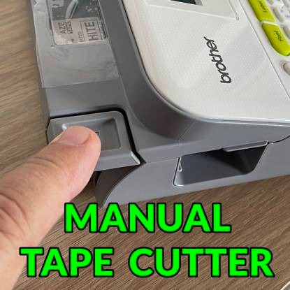 Brother P-Touch Monochrome Label Maker, Versatile Easy-to-Use Labeler, PTD400AD, AC Adapter, QWERTY Keyboard, Multiple Line Labeling, White customer photo 1