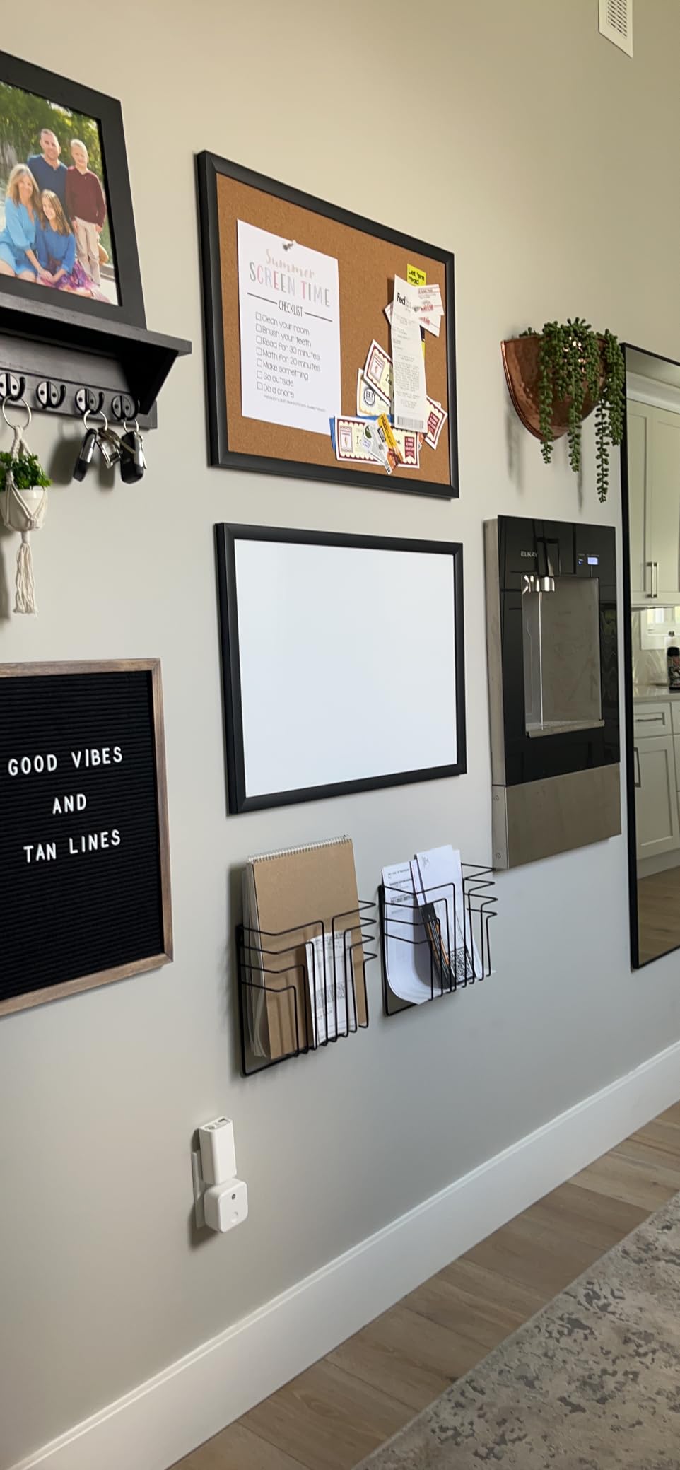 U Brands Cork Bulletin Board, 24'' x 36'', Black Wood Frame customer photo 2