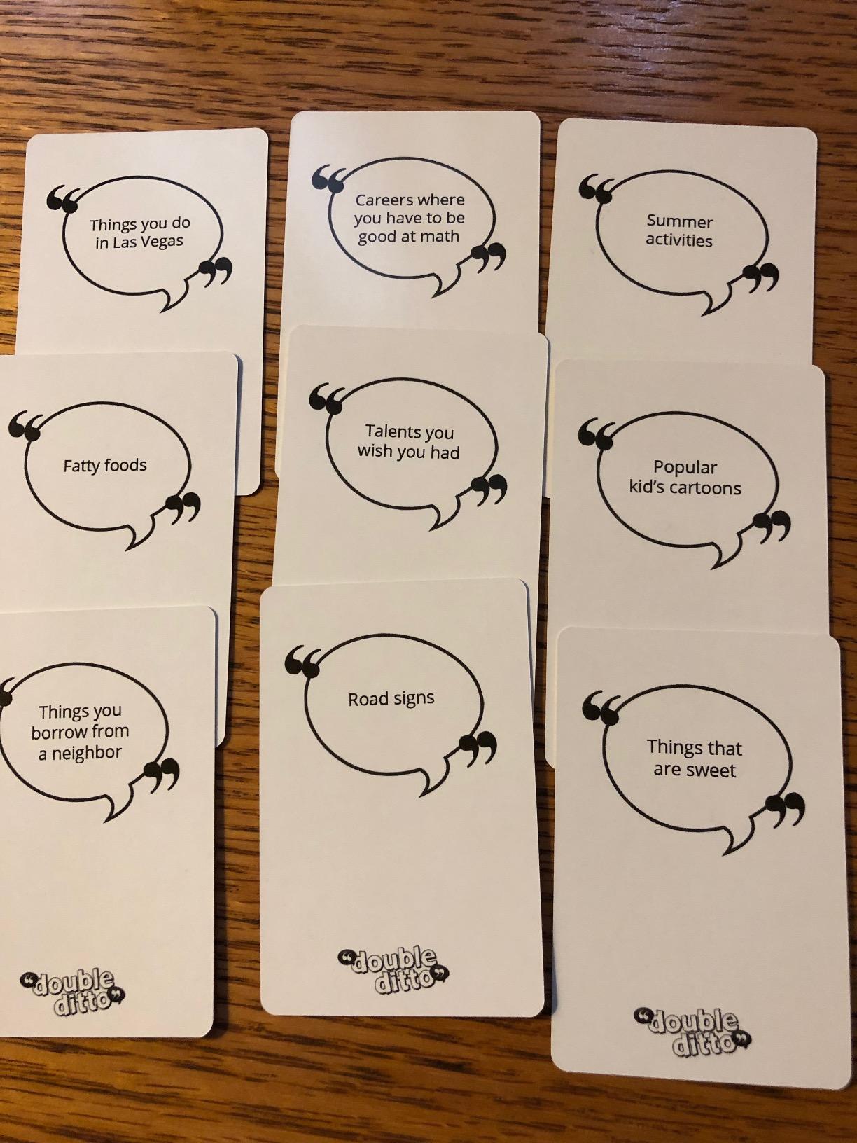 Inspiration Play Double Ditto - a Hilarious Award-Winning Family Party Game for 4-20 Players (Ages 8 and up) customer photo 2