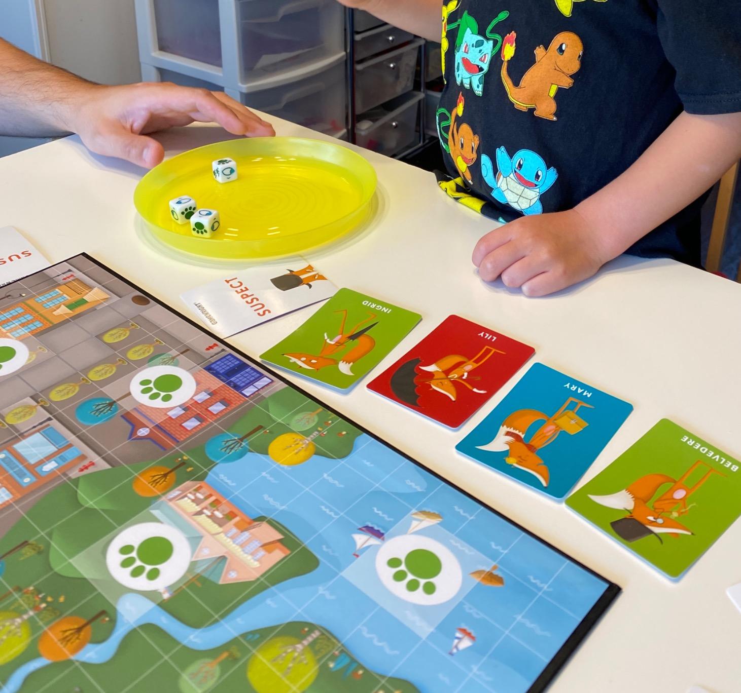 OUTFOXED, A CLASSIC WHO DUNNIT GAME FOR PRESCHOOLERS, 4 players customer photo 2