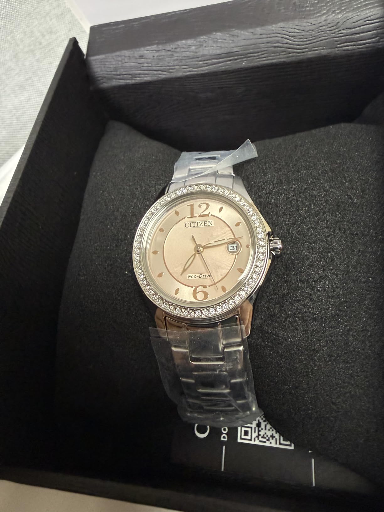 Citizen Women's Eco-Drive Dress Classic Crystal Watch in Stainless Steel customer photo 2
