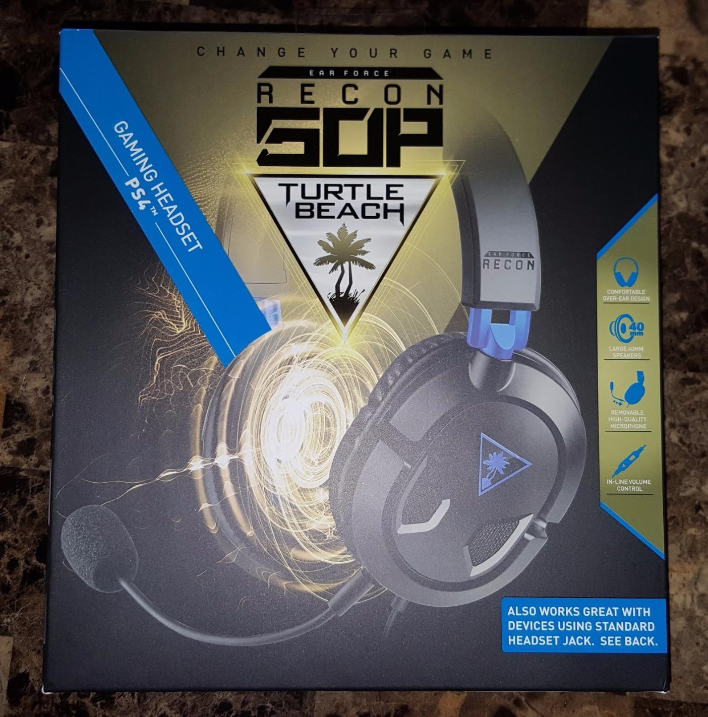 Turtle Beach Recon 50 Wired Multiplatform Gaming Headset for Xbox, PS5, PC customer photo 1