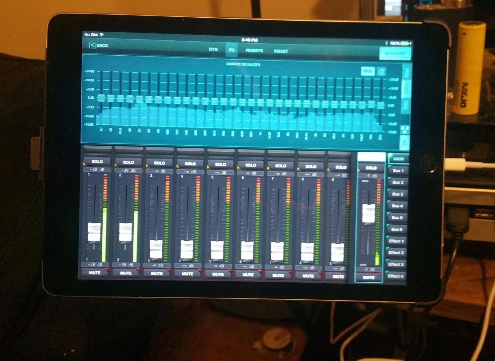 Behringer X AIR XR12 12-Input Digital Mixer for iPad/Android Tablets with 4 Programmable Midas Preamps, 8 Line Inputs, Integrated Wifi Module and USB Stereo Recorder customer photo 1