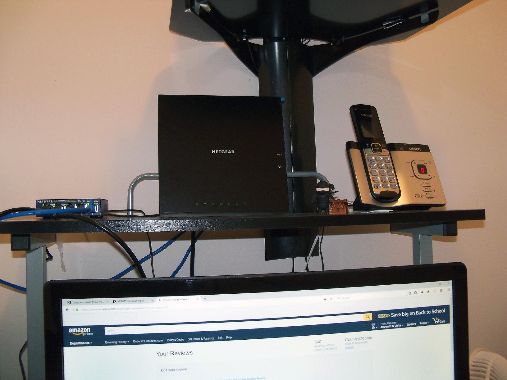 NETGEAR Cable Modem Wi-Fi Router Combo C6250 - Compatible with All Cable Providers Including Xfinity by Comcast, Spectrum, Cox | for Cable Plans Up to 300 Mbps | AC1600 Wi-Fi Speed | DOCSIS 3.0 customer photo 2