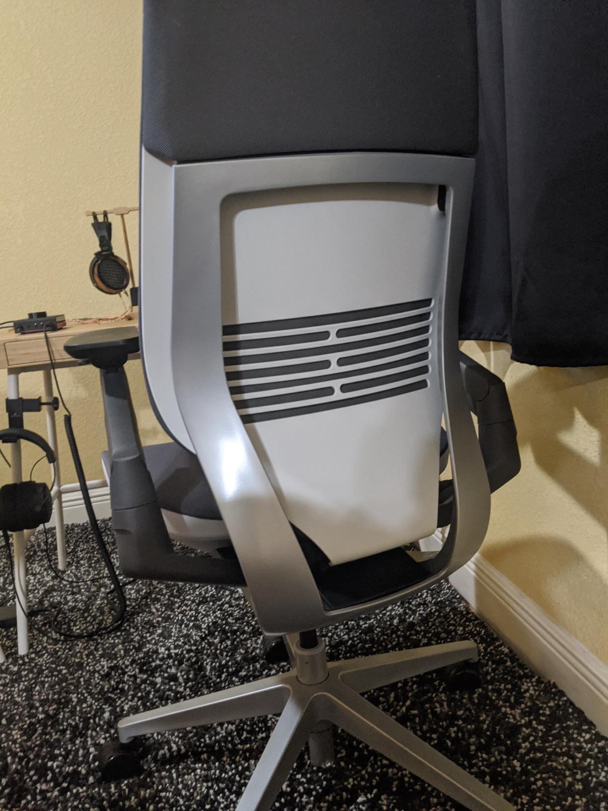 Steelcase Gesture Office Chair, Carpet Floors, Licorice customer photo 1