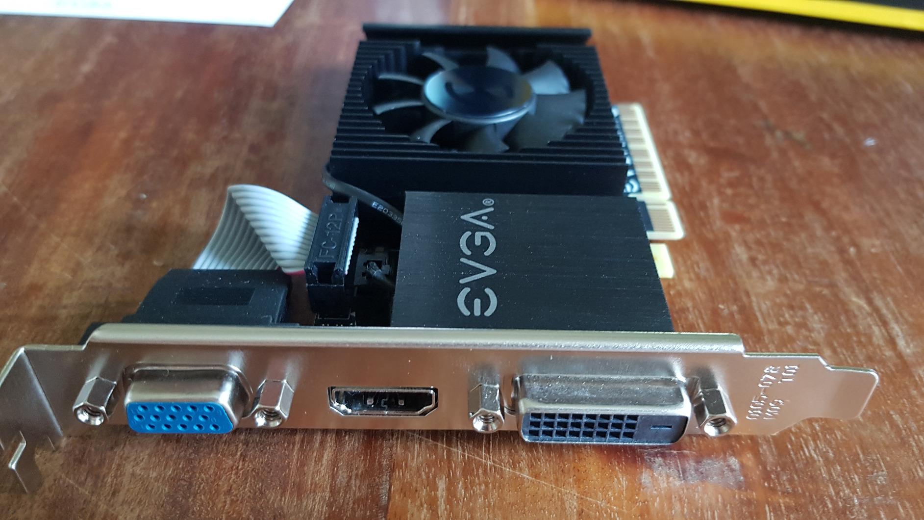 EVGA GT 710 1GB DDR3 64bit Single Slot, Low Profile 01G-P3-2711-KR customer photo 2