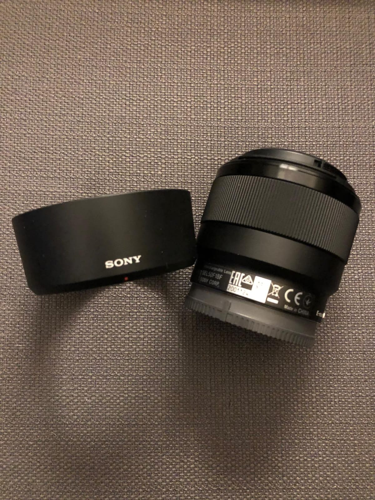 Sony - FE 50mm F1.8 Standard Lens (SEL50F18F), Black customer photo 2
