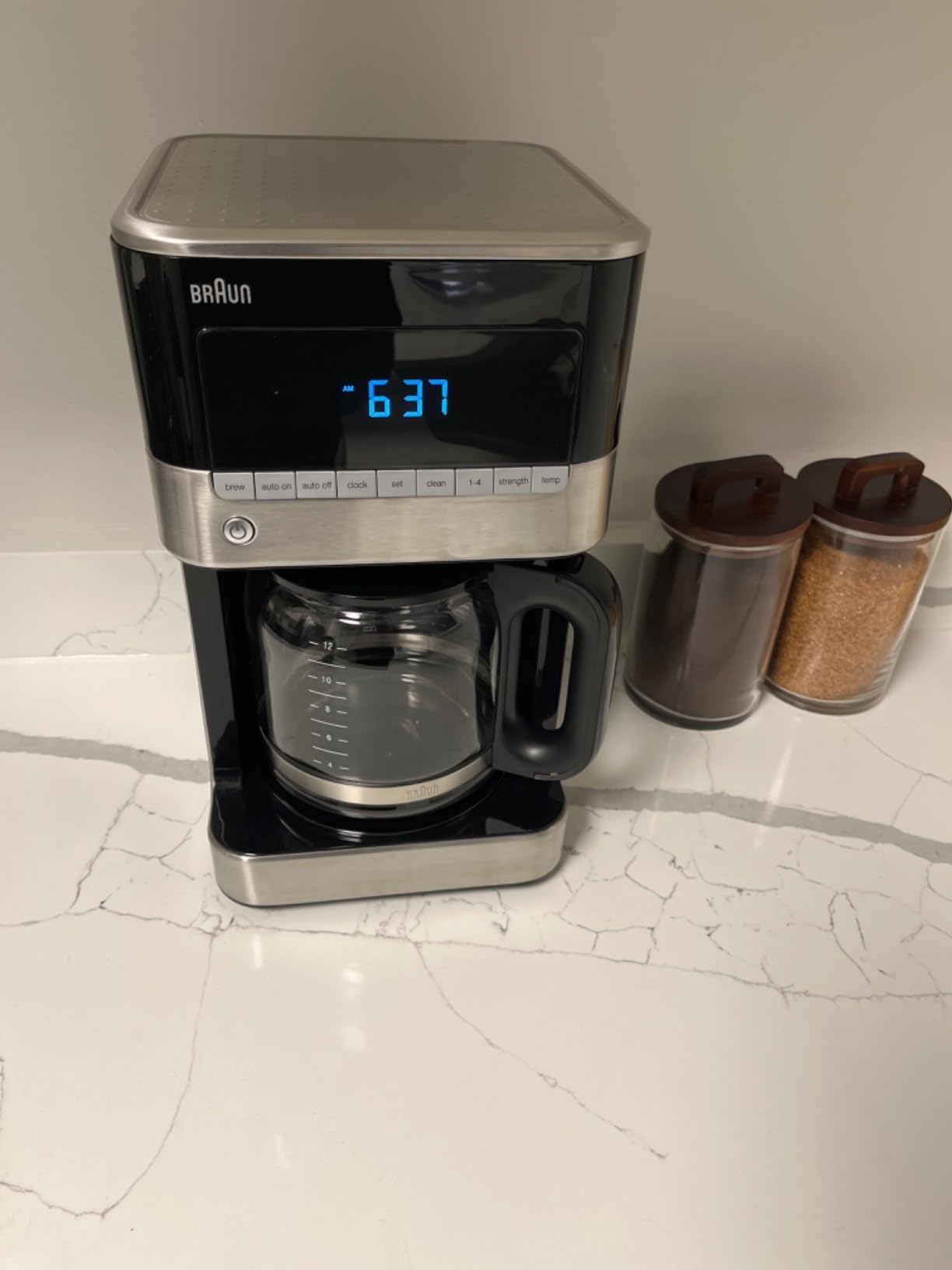 Braun BrewSense 12-Cup Drip Coffee Maker w/ 24 Hour Timer, 2 Brew Styles customer photo 1