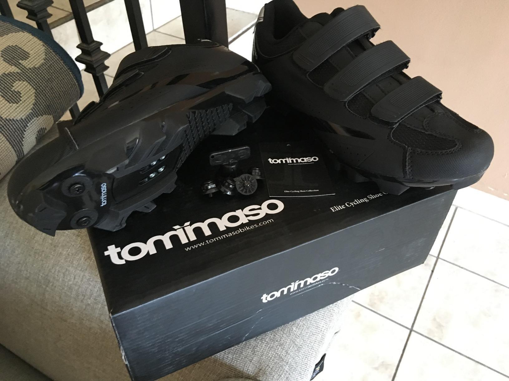 Tommaso Montagna Men’s Mountain Bike Shoes for SPD Pedals – Gravel & Trail Cycling Shoes – Compatible with SPD Cleats – No Cleats Included customer photo 1