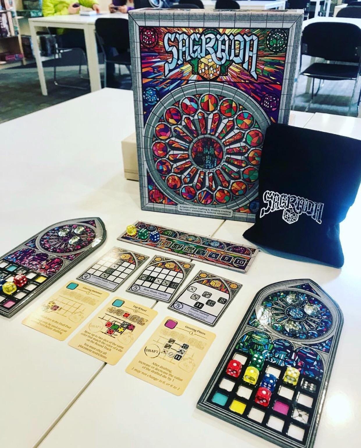 Sagrada Board Game | Family Game for Kids and Adults | Dice Drafting and Placement Strategy Game | Ages 10+ | 1 to 4 Players | by Floodgate Games customer photo 2